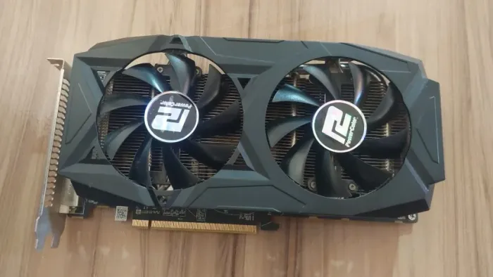 Placa de Vídeo AMD Radeon RX 590 PowerColor 8GB GDDR5 - Usada