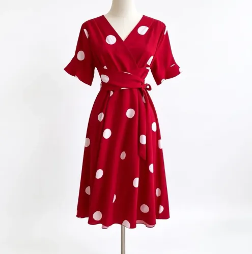 Vestido Feminino Vermelho, P ao M