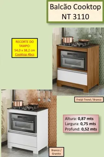 BALCAO NT3110 - MONTO E ENTREGO HOJE