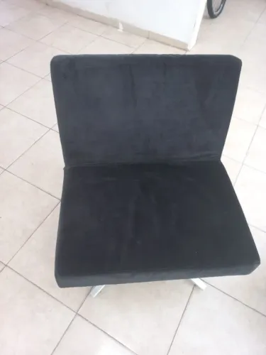 Poltronas Giratória de veludo