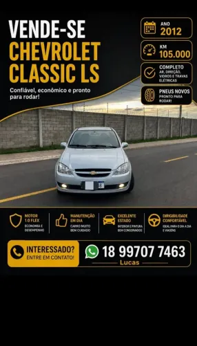 Chevrolet Classic Life/ls 1.0 VHC Flexp. 4P 2012