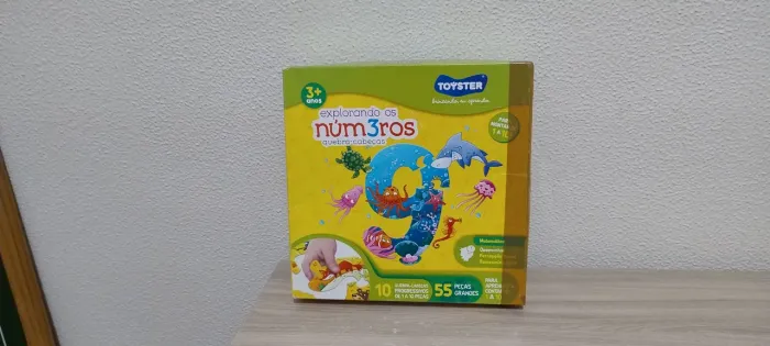 Quebra cabeça educativo - Explorando os números