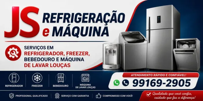 Prestador de serviços de toda linha branca 