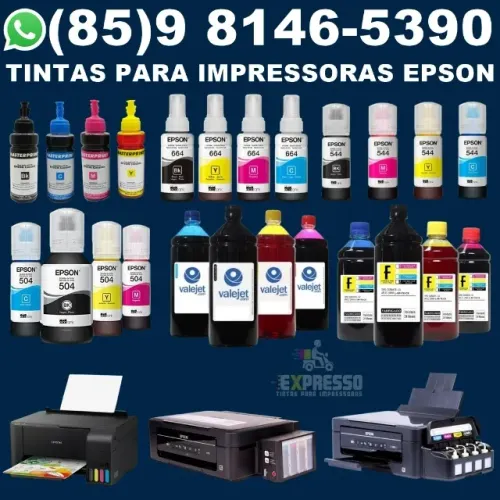 Tinta Epson 664 504 544 Promoção. Fale Conosco. Entregamos Em Domicílio. Aceitamos Cartão