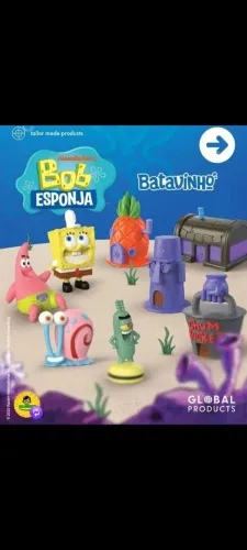 Batavinho coleção todos disponíveis 20 cada.Nao tem apenas o Gary