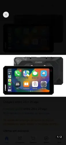 Central Multimídia Chigee AIO-6 LTE + Módulo BMW + Câmeras 1080p + Bag (Kit Completo)