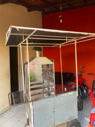 Carinho de espetinho/ churrasquinho 