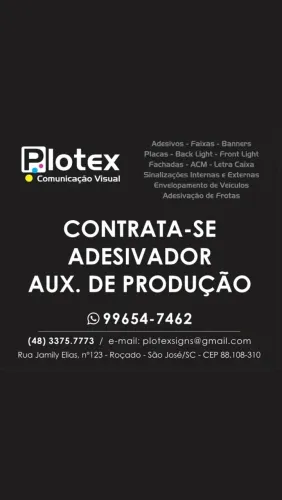Empresa de Comunicação Visual contrata
