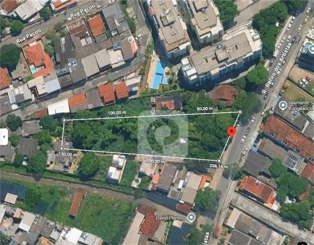 Terreno à venda totalmente plano 1.954,40m² Pechincha Jacarepaguá.