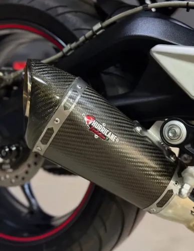 Vende-se ponteira hurrycane e link em caracol para street triple 765RS 
