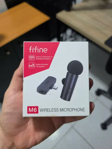 Microfone de lapela Fifine M6