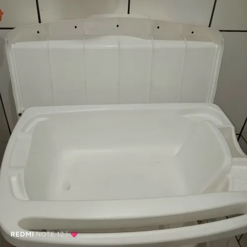 Banheira com trocador