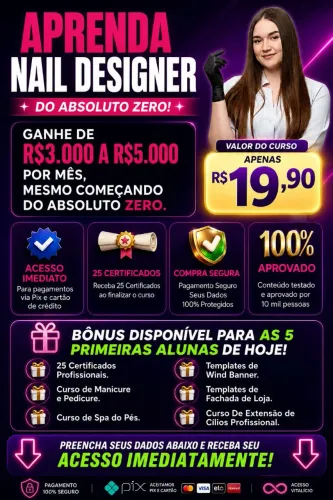 CURSO DE NAIL DESIGNER?