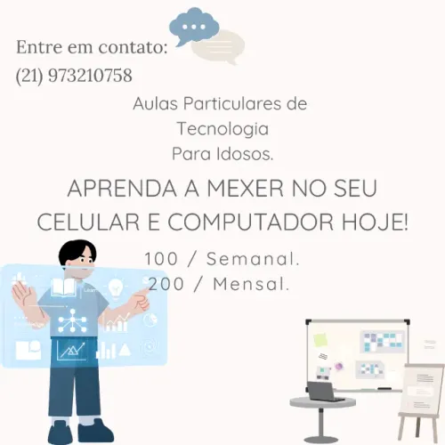Aulas de Informática Para Idosos