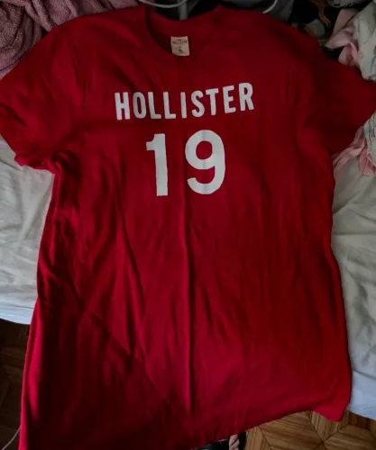 Camisa HOLLISTER vermelha original 
