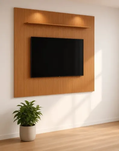 Painel Avant 1,79m Ripado 3D p/ TV até 65" (NOVO A PRONTA ENTREGA)