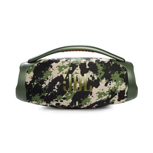 Caixa de som boombox - verde camuflado