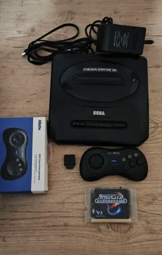 Console Mega Drive 3 + Everdrive 