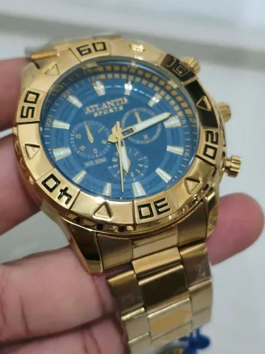 Relógio masculino novo original luxo