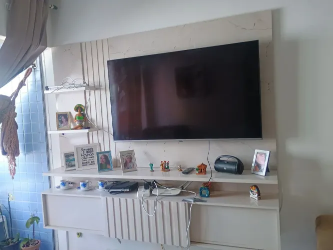 Rack mais painel de tv