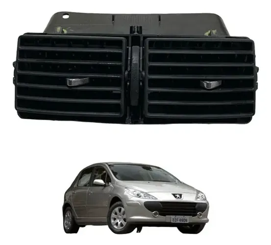 Difusor Ar Condicionado Central Peugeot 307 2002 A 2010