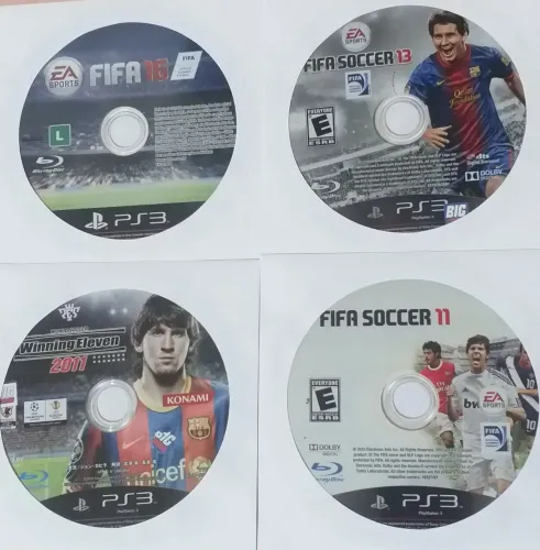Lote de jogos originais de PlayStation 3