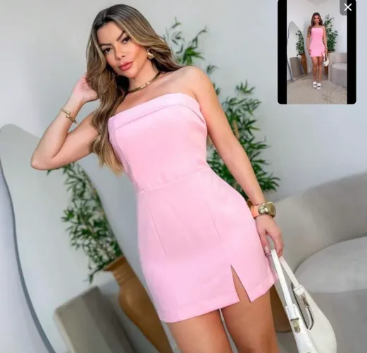 Vestido Rosa 