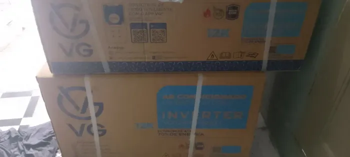 Ar condicionado splite 12 mil BTUs NOVO