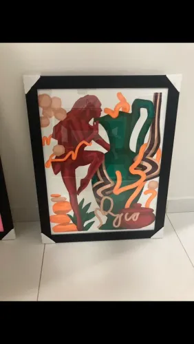 Gravura em serigrafia 