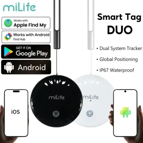Tag MiLife Duo iOS e Android Global localizador