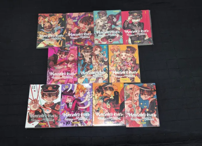 Manga hanako-kun e os mistérios do colégio kamome Vol. 1 ao Vol.11
