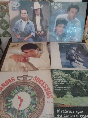 Vários discos de vinil somente para belo horizonte 