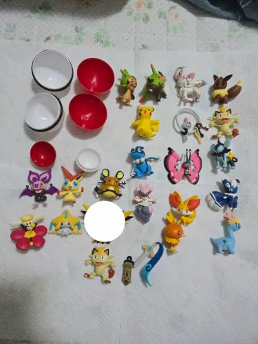 Lote 22 pokemons tomy Nintendo original usado aproximadamente 4 cm cada 