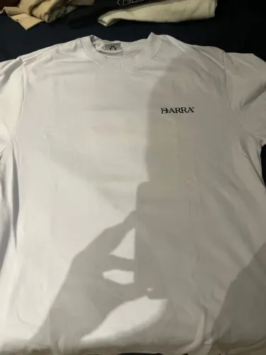 CAMISETA BARRA CREW BRANCA