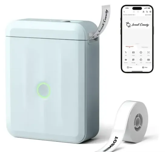 Impressora Etiqueta Niimbot D110 Bluetooth Monocromática Azul