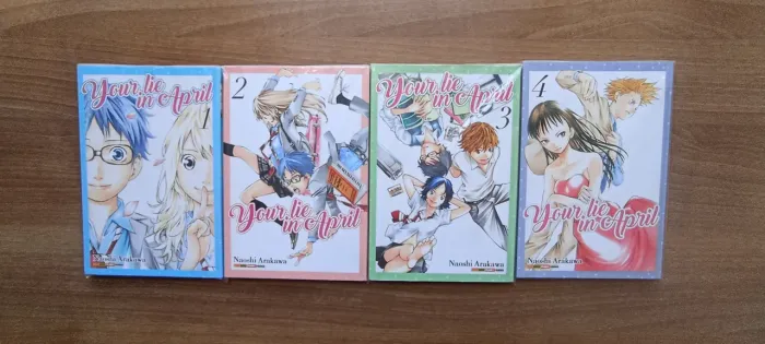 Your Lie in April 1, 2, 3 e 4