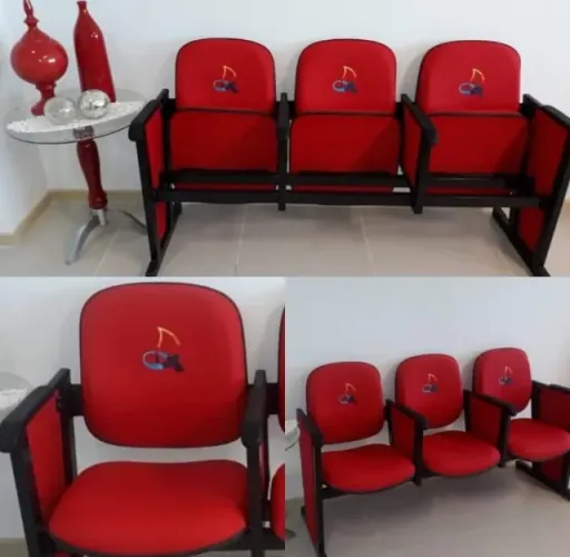 Cadeiras para igreja direto da fábrica