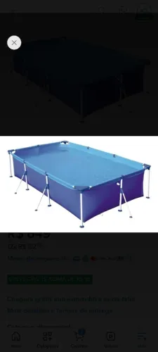 Piscina 3700 litros novissima