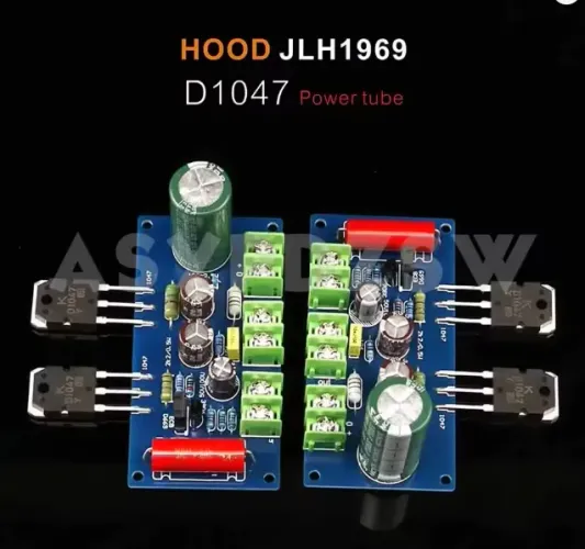 Amplificado Classe A 10W RMS JLH1969