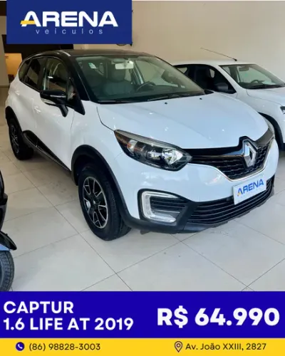 Renault Captur Life 1.6 16V Flex 5P Aut. 2019