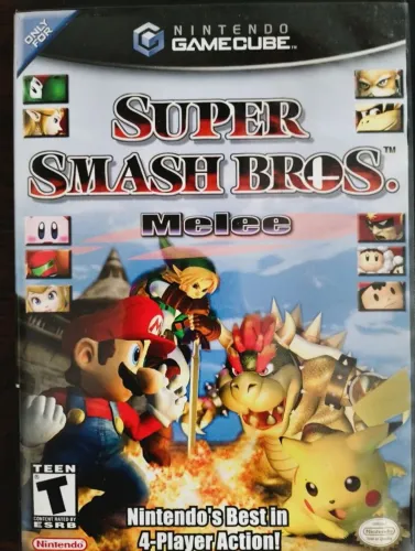 Jogo Super Smash Bros Melee - Nintendo GameCube