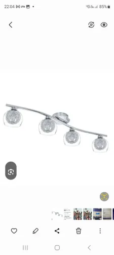 Luminária tipo globinho