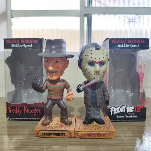 Freddy vs Jason bubble head Funko