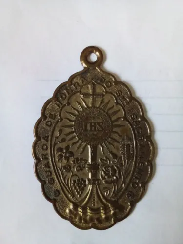 Medalha da Guarda de Honra do Santíssimo Sacramento, antiga.