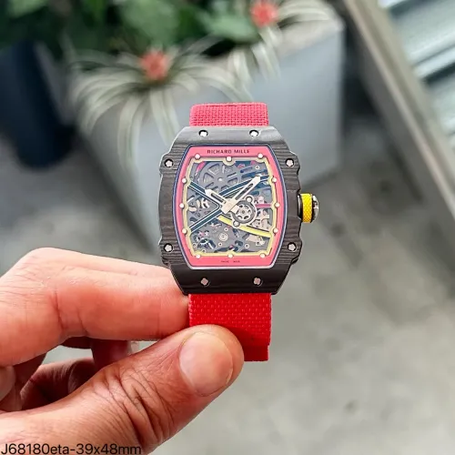 Relógio Richard mille 67-02 Alexander Zverev vermelho