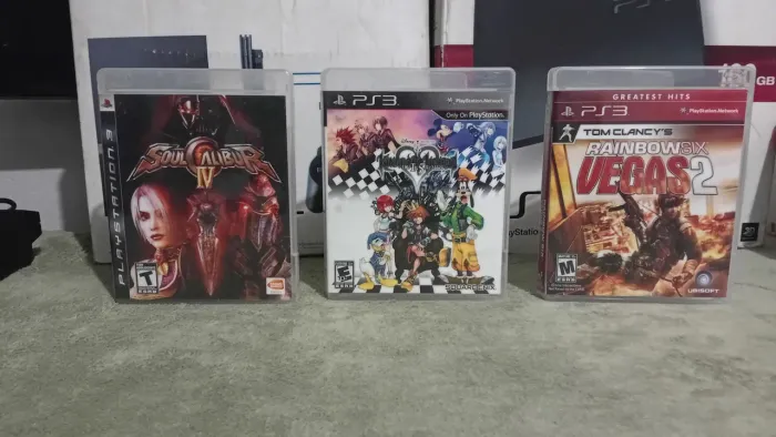 Kingdom Hearts Raibonw Six e Soul Calibur - PS3