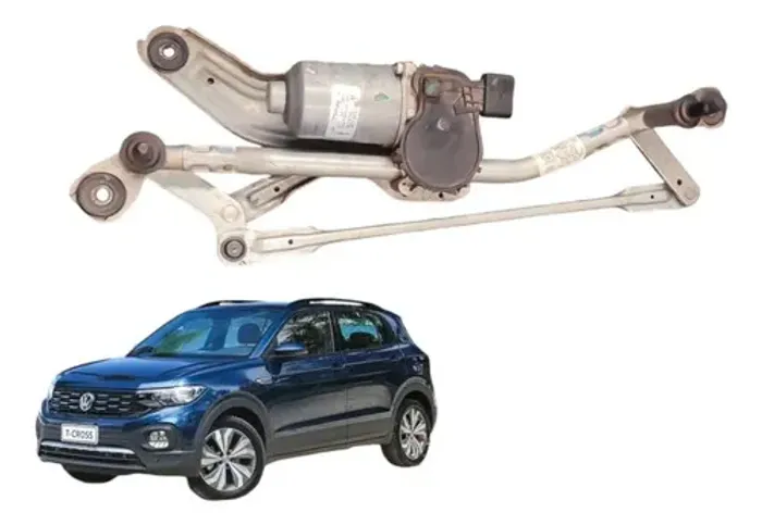 Mecanismo Motor Limpador Parabrisa T-cross 250tsi 2019/2024