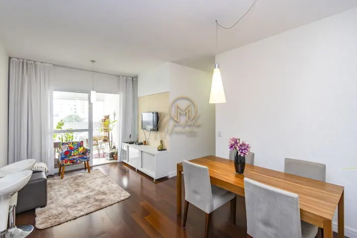 Apartamento à venda no Ecoville | 69m² privativos | 2 quartos | 1 vaga | Semimobiliado