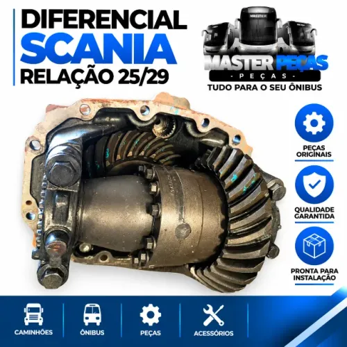 DIFERENCIAL SCANIA RELAÇÃO 25/29- Usado
