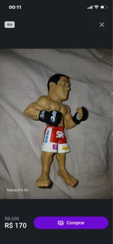 Boneco Vitor Belfort 